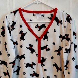 Charter club intimates women's medium plush nightgown